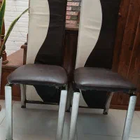 صندلی غذاخوری بسیار تمیز۴عدد