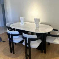 *نهار خوری.|میز و صندلی غذاخوری|تهران, خاک سفید|دیوار