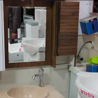 فروش (1 عدد ست )آینه و باکس طرح چوب (آک بند)