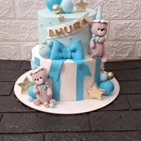 کیک تولد کاپ کیک