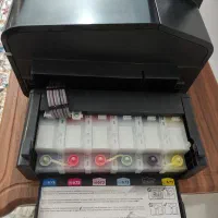 پرینتر Epson L805 با کارتن و وسایل کامل|پرینتر، اسکنر، کپی، فکس|رشت, پیرکلاچای|دیوار