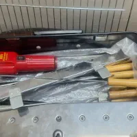 کباب پز نو باربیکیو ترازو استکان سینی تنگ گلدون|اجاق گاز و لوازم برقی پخت‌وپز|قم, باجک دو|دیوار