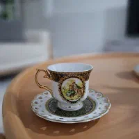 سرویس قهوه خوری اصل لیلی و مجنون|ظروف سرو و پذیرایی|بوشهر, |دیوار