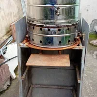 سماور گازی با پایه