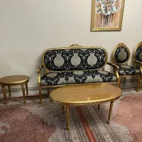 مبل سلطنتی و میز ناهارخوری در حدنو|مبلمان خانگی و میز عسلی|کرج, گوهردشت|دیوار