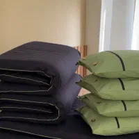 تشک لحاف و بالش مهمان با پشم گوسفندی