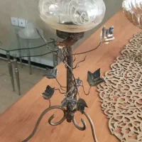 جا شمعی فرفوژه حباب دار سالم