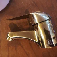 شیر آب روشویی طلایی نو|لوازم سرویس بهداشتی|هشتگرد, شهرک ریحانه|دیوار