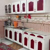 کابینت فلزی ورق سفید.