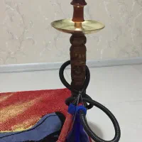 قلیان تنه چوبی