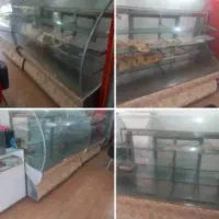 2عددویترین قنادی مخصوص شیرینی خشک بفروش میرسد