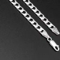 زنجیر نقره ایتالیایی اصل