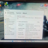 کامپوتر رو میزی hp (آل این وان ۲۴ اینچ)|رایانه رومیزی|کرج, گلشهر|دیوار
