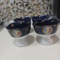 بستنی خوری  چینی سرمه ای|ظروف سرو و پذیرایی|اصفهان, دارک|دیوار
