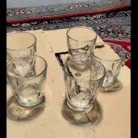 نیم لیوان عینکی|ظروف سرو و پذیرایی|کرج, بیلقان|دیوار