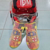 کلاه تکواندو، نقاب،ساق بند