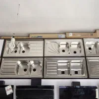 اجاق گاز صفحه‌ای سینک steel Alborz|اجاق گاز و لوازم برقی پخت‌وپز|قم, علی آباد|دیوار