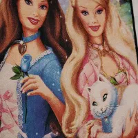 فرش دخترانه تمیز و زیبا