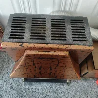 بخاری طرح شومینه در حد نو