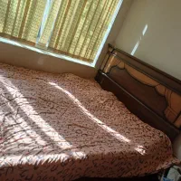 تخت خواب دونفره بدون تشک سالم|تخت و سرویس خواب|شاهینشهر, گزبرخوار|دیوار