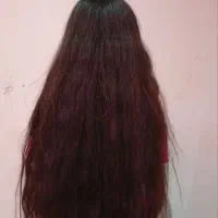 موی مشکی طلایی زال بور نچرال رنگی حنایی