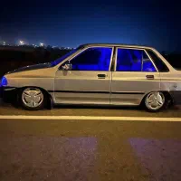 ماشین پراید نقره ای درحد