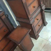 سرویس تخت خواب تمام چوب حراج شد مفته به این قیمت|تخت و سرویس خواب|مراغه, |دیوار