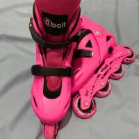 اسکیت دخترانه قابل تنظیم با لوازم کامل-زیر قیمت|دوچرخه، اسکیت، اسکوتر|کلاچای, |دیوار