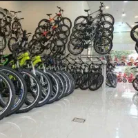 انواع دوچرخه بزرگ و کوچک میدان میوه تره بار