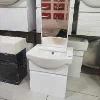 روشویی کابینتی دیواری با اینه کد۲۲۵۰