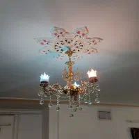 لوستر برنج|لوستر و چراغ آویز|بروجرد, |دیوار