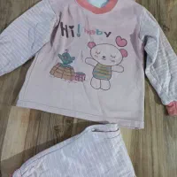 ست جین پیراهن کاپشن بچگانه سرهمی بلوز شلوار