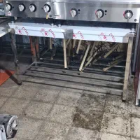 خط برگر کامل گریل ترکیبی و اجاق سیلور مکس در حد نو|کافیشاپ و رستوران|تهران, تهرانپارس غربی|دیوار