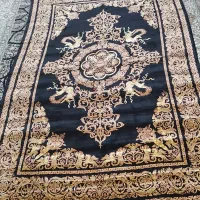 فرش جفت ابریشم ماشینی