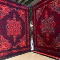 قرمز ۷۰۰شانه اصل شیش متری  اکبندصفر داخل کاور|فرش|اردبیل, |دیوار