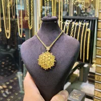 زنجیر دیپلومات با پلاک خورشید بدون اجرت فقط ۶ درصد|جواهرات|رشت, فلسطین|دیوار