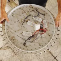 لوستر LiD کریستالی|لوستر و چراغ آویز|تهران, بهداشت|دیوار