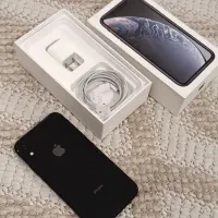 ایفون XR مشکی 128 در حد نو باطری 79