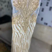 لباس مجلسی سنگ کاری شده