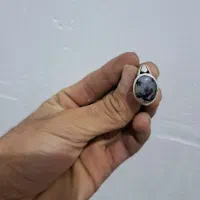 انگشتر نقره شجر و فیروزه