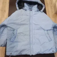 کاپشن آبی و صورتی