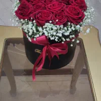 باکس گل رز سرخ