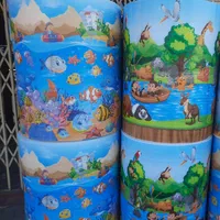 دیوار پوش های عروسکی و رنگی . فوم عروسکی و طرحدار