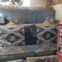 پشتی شاه نشین کامل۷تیکه|پشتی|یزد, |دیوار