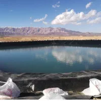 استخر ذخیره آب کشاورزی با ورق ژئوممبران|خدمات باغبانی و درختکاری|همدان, |دیوار