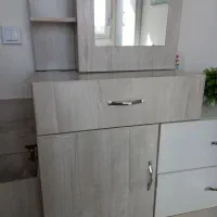 آینه و دراور و پاتختی|تخت و سرویس خواب|قزوین, |دیوار