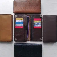 کیف پول چرم گاوی
