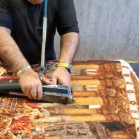 پرداخت فرش دستباف و برجسته کاری تابلو فرش