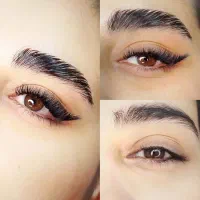 اکستنشن مژه و لیفت ابرو