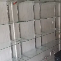 قفسه شیشه ای،صندلی مدیریتی،میزکامپیوتر،استندآویز